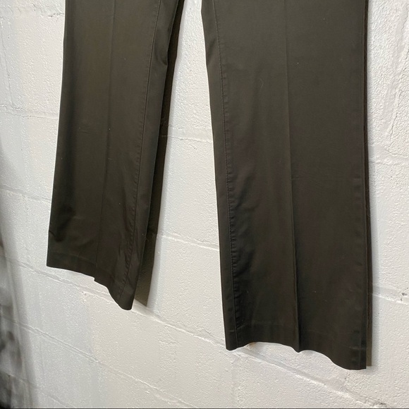 Tommy Bahama Olive Green Wide Leg Chino Khaki Trousers Size 10 - Picture 3 of 8